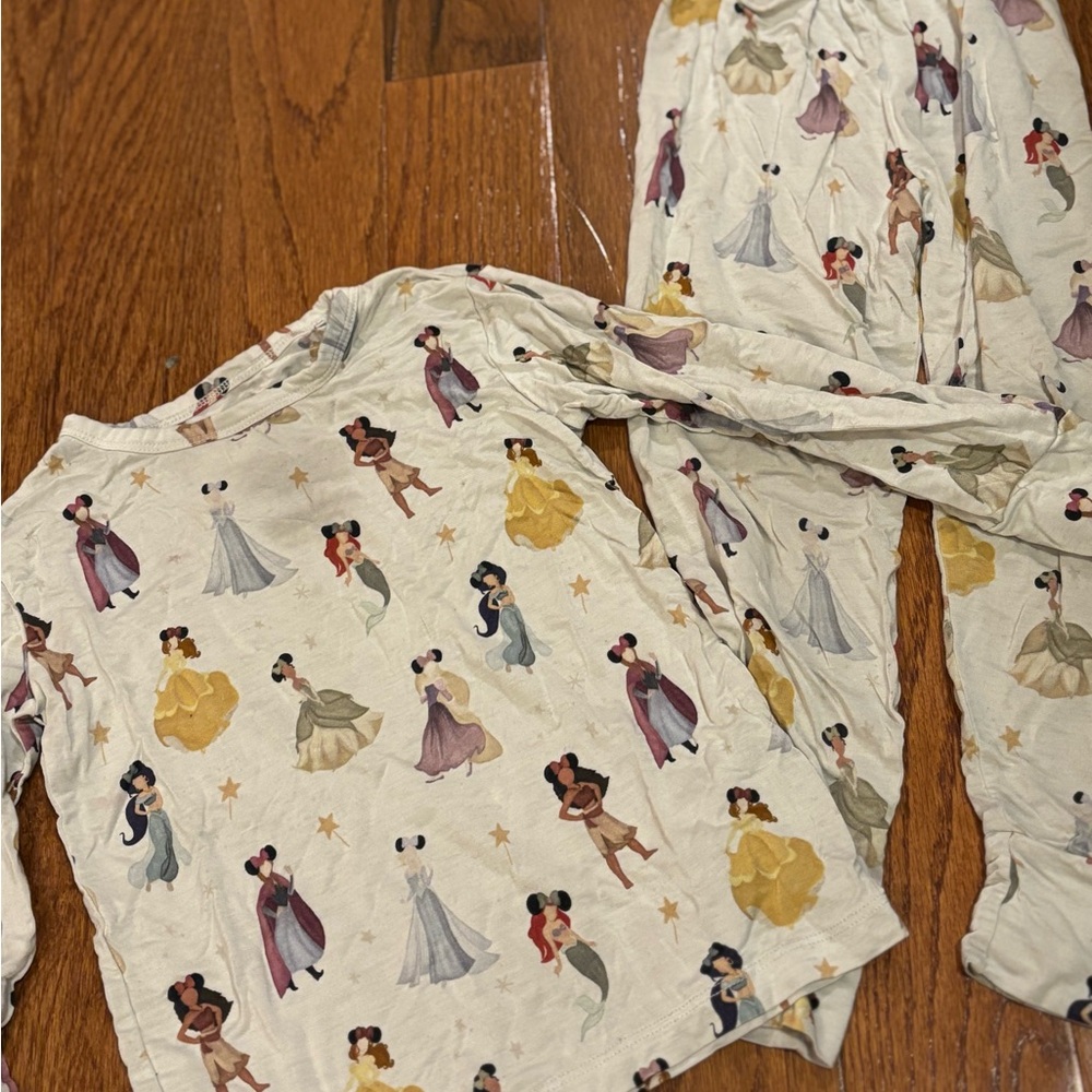 Princess Magic Toddler & Kids Two Piece Bamboo Pajamas